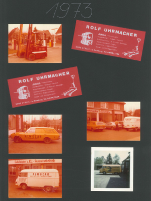 Historische Aufnahmen von Uhrmacher aus dem Jahr 1973